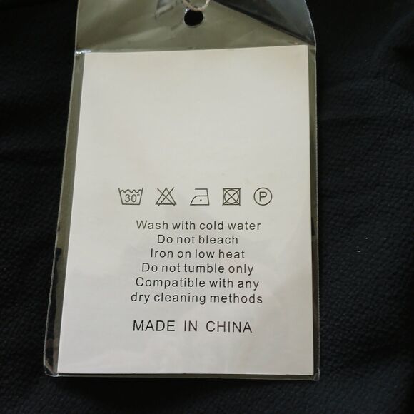 NEW Belongsci Women's LARGE V-Neck Bell Sleeve Black Elegant Fancy Party Dress - Picture 7 of 8